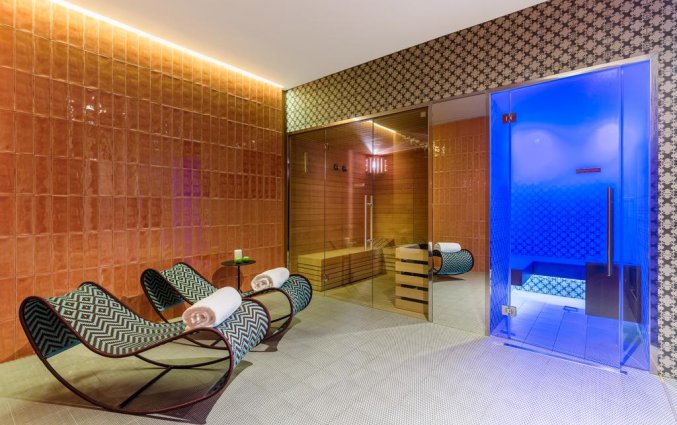 Sauna van hotel Room Mate Giulia in Milaan